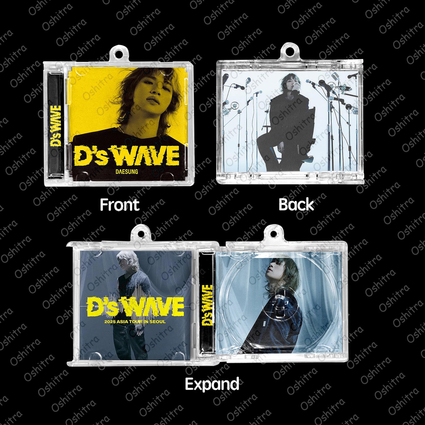 Kang Dae-sung「D'S Wave」Mini Album NFCミニアルバムキーホルダー スマホタッチで音楽再生 推し活グッズ