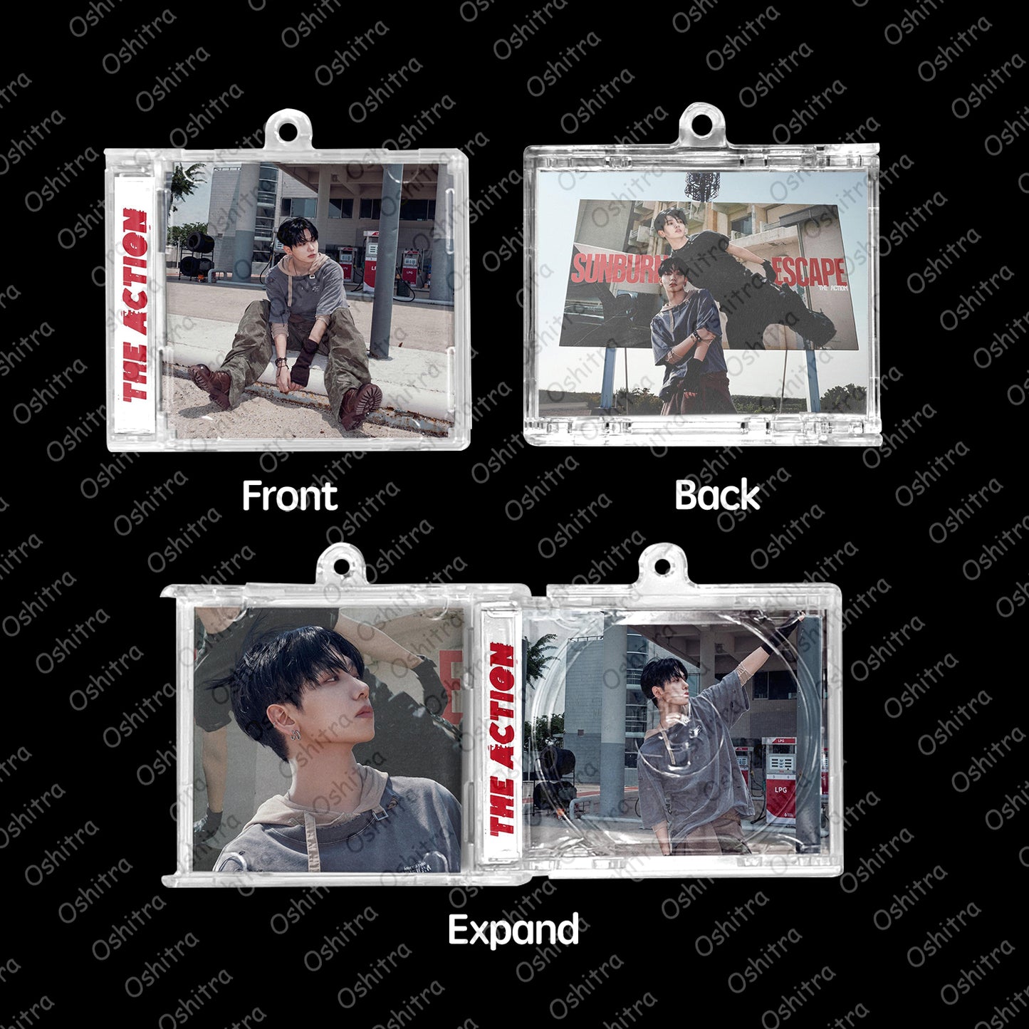 Boy Next Door「The Action」Mini Album NFCミニアルバムキーホルダー スマホタッチで音楽再生 推し活グッズ