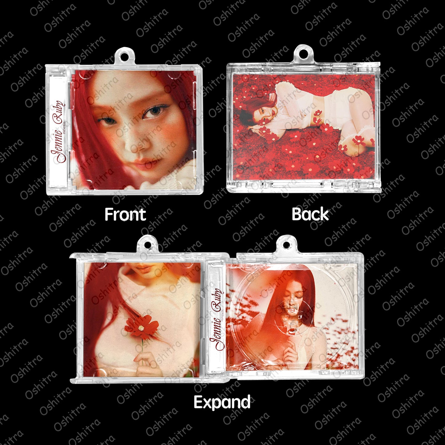 BlackPink「Ruby」Mini Album NFCミニアルバムキーホルダー スマホタッチで音楽再生 推し活グッズ