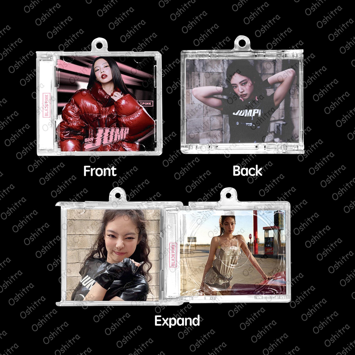 BlackPink「Jump」Mini Album NFCミニアルバムキーホルダー スマホタッチで音楽再生 推し活グッズ