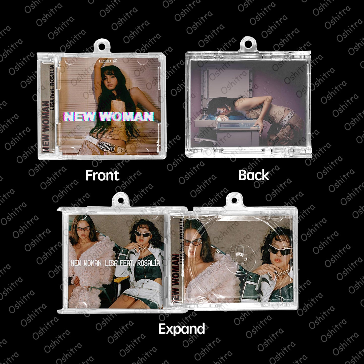 BlackPink「New Woman」Mini Album NFCミニアルバムキーホルダー スマホタッチで音楽再生 推し活グッズ