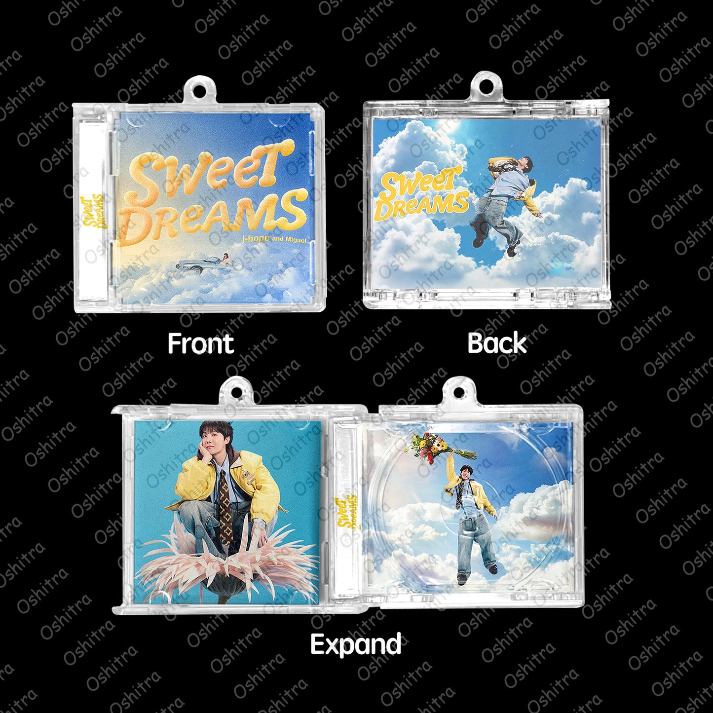 BTS「Sweet Dreams」Mini Album NFCミニアルバムキーホルダー スマホタッチで音楽再生 推し活グッズ