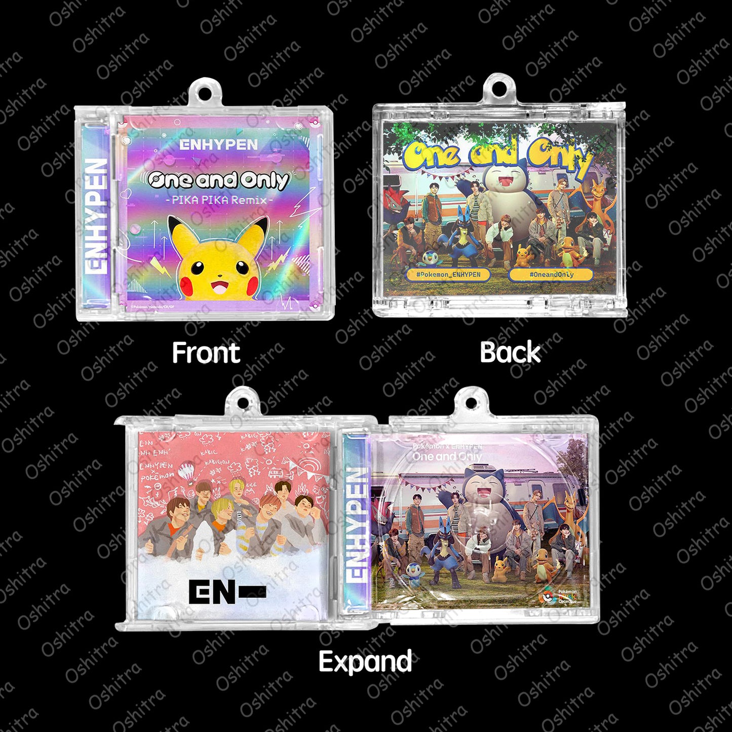 ENHYPEN「One And Only」Mini Album NFCミニアルバムキーホルダー スマホタッチで音楽再生 推し活グッズ