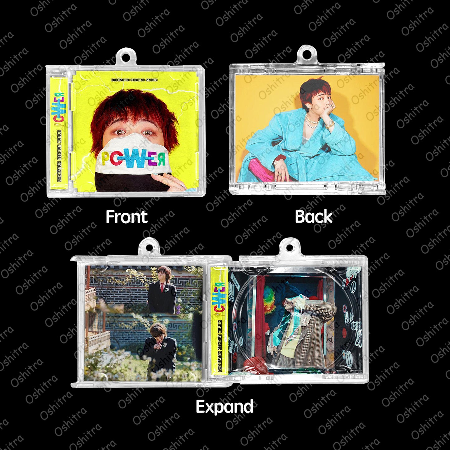 G-Dragon「Power」Mini Album NFCミニアルバムキーホルダー スマホタッチで音楽再生 推し活グッズ