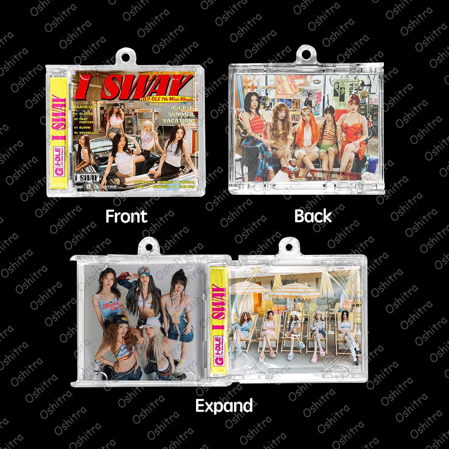 I-DLE「I Sway」Mini Album NFCミニアルバムキーホルダー スマホタッチで音楽再生 推し活グッズ