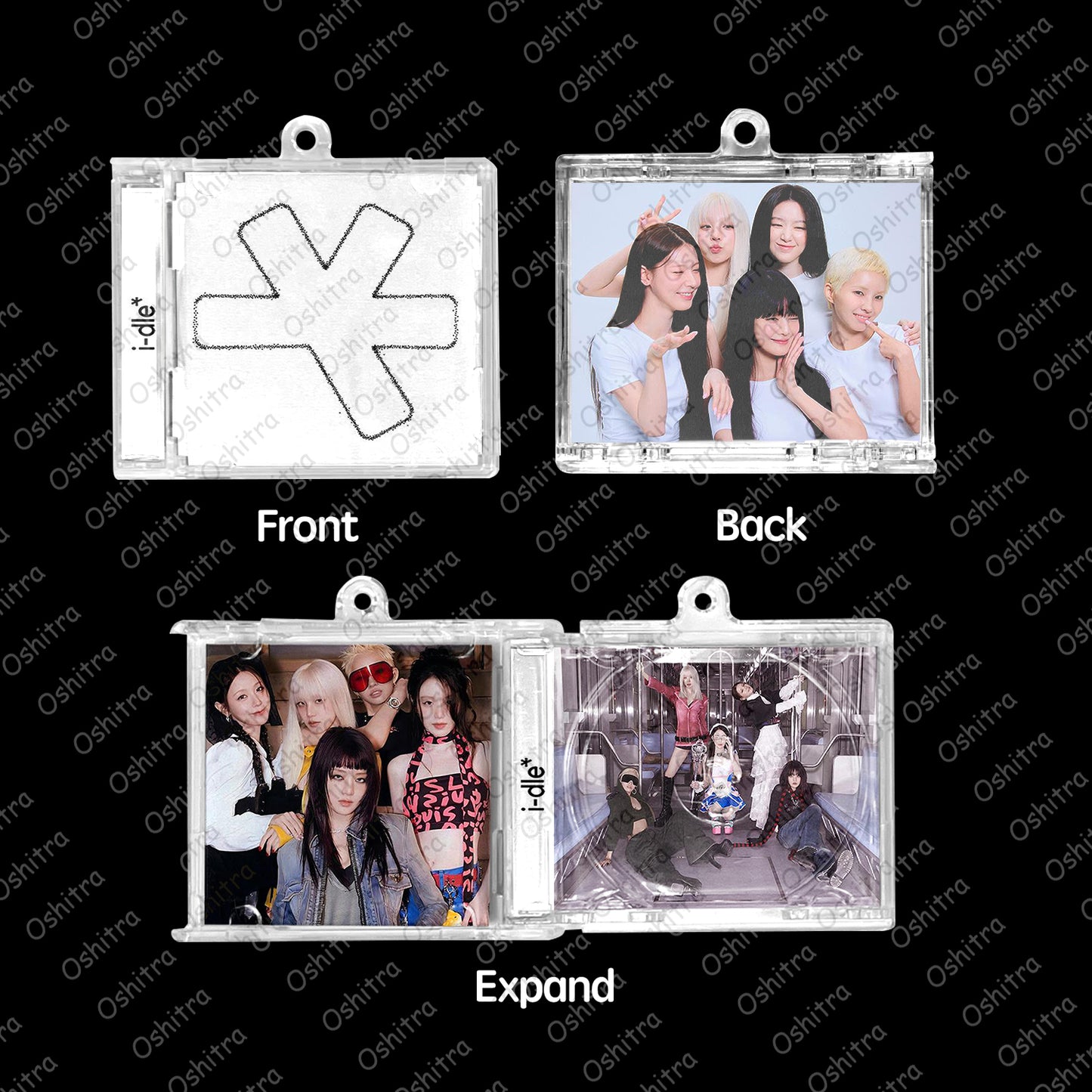 I-DLE「We Are」Mini Album NFCミニアルバムキーホルダー スマホタッチで音楽再生 推し活グッズ