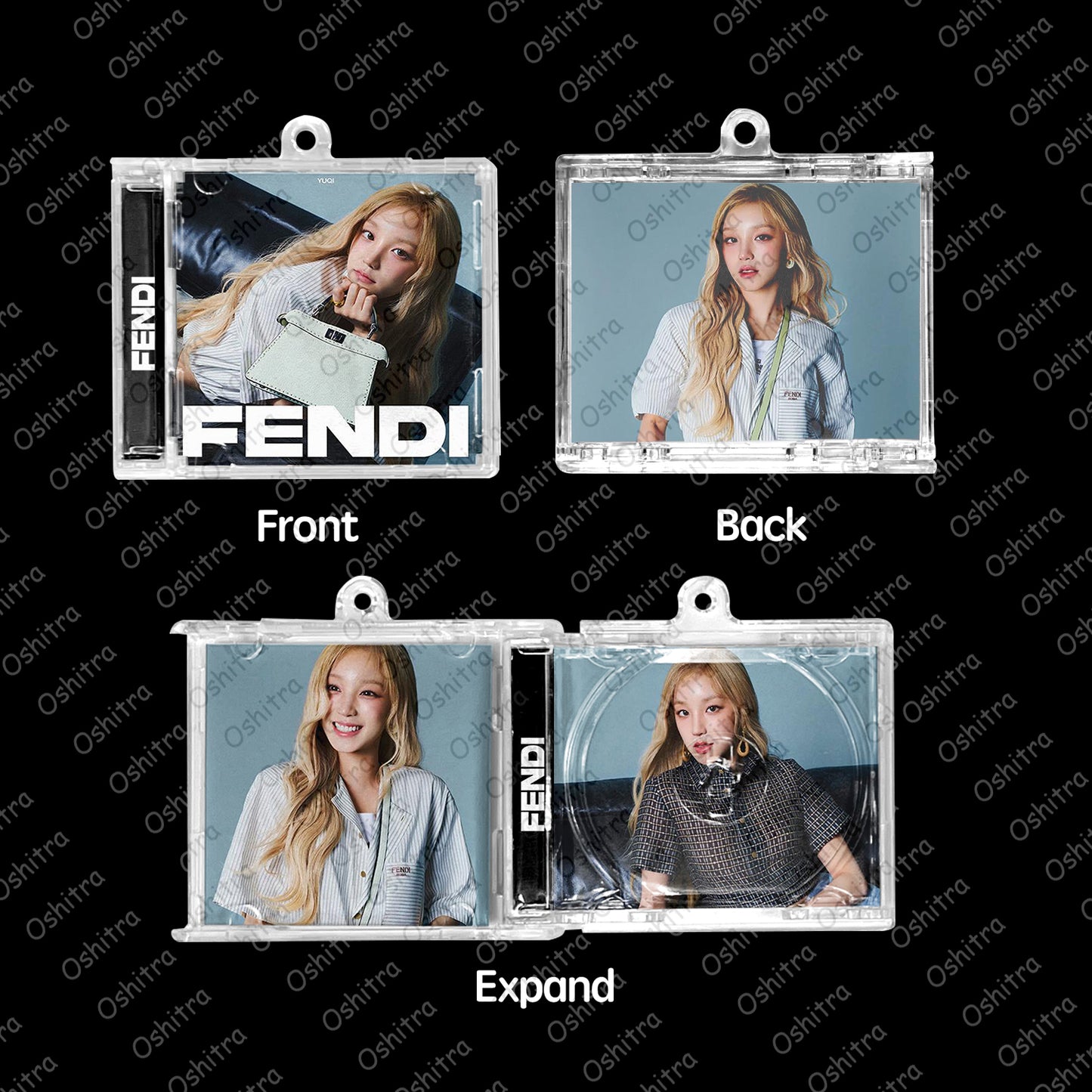 I-DLE「Fendi」Mini Album NFCミニアルバムキーホルダー スマホタッチで音楽再生 推し活グッズ