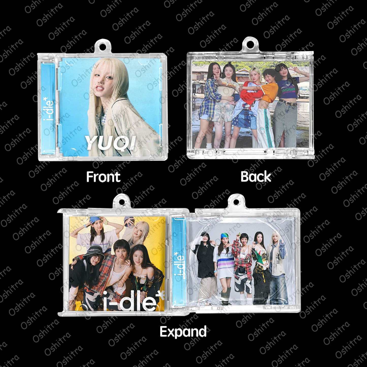 I-DLE「i-dle」Mini Album NFCミニアルバムキーホルダー スマホタッチで音楽再生 推し活グッズ