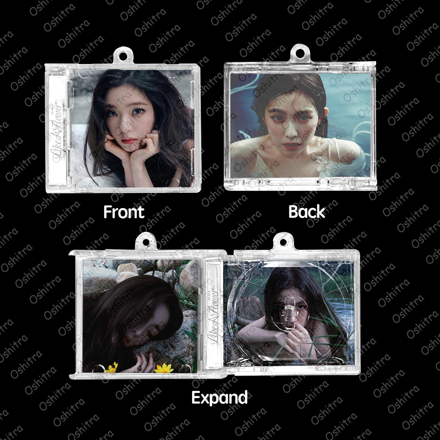 IRENE「Liek A Flower」Mini Album NFCミニアルバムキーホルダー スマホタッチで音楽再生 推し活グッズ