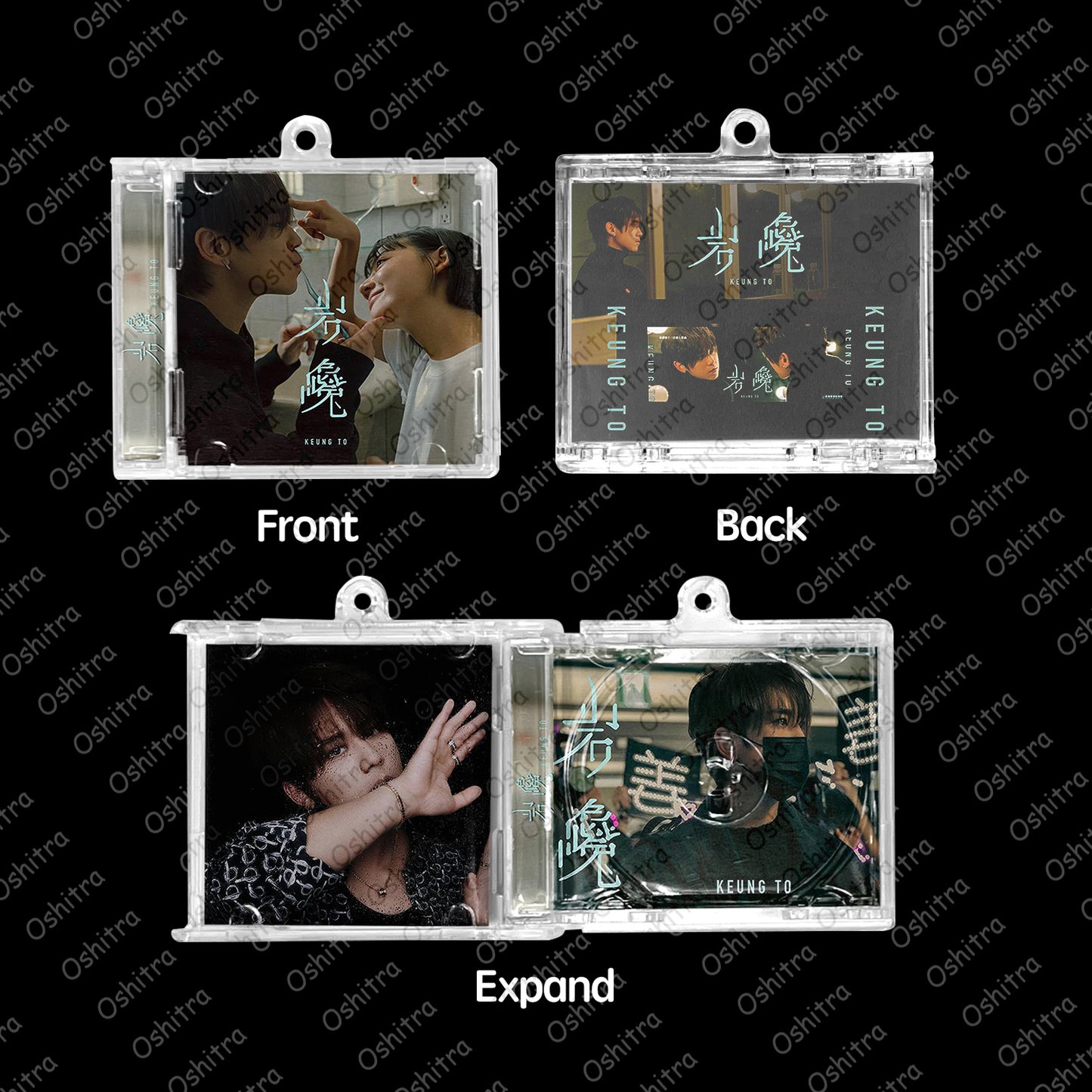 姜濤 KEUNGTO「岩巉」Mini Album NFCミニアルバムキーホルダー スマホタッチで音楽再生 推し活グッズ