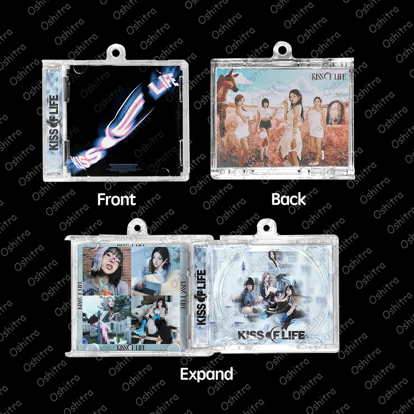 Kiss of life「Lose Yourself」Mini Album NFCミニアルバムキーホルダー スマホタッチで音楽再生 推し活グッズ