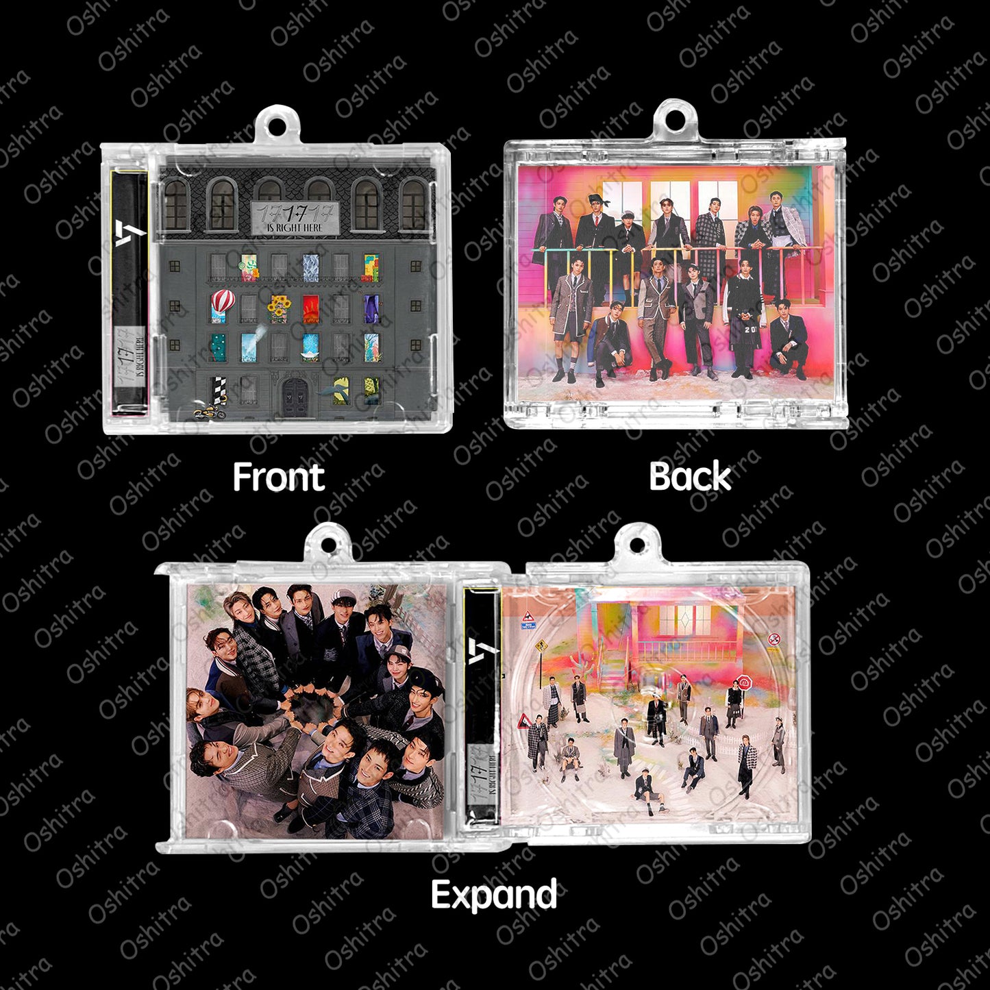 Seventeen「17 Is Right Here」Mini Album NFCミニアルバムキーホルダー スマホタッチで音楽再生 推し活グッズ