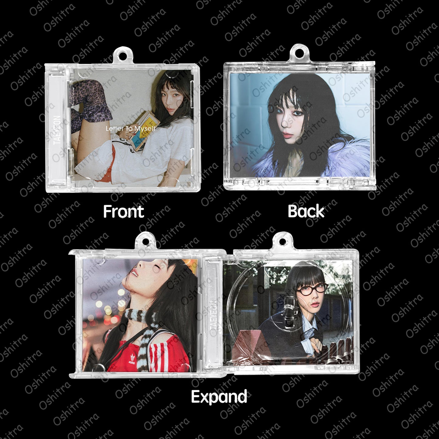 Taeyeon「Letter To Myself」Mini Album NFCミニアルバムキーホルダー スマホタッチで音楽再生 推し活グッズ