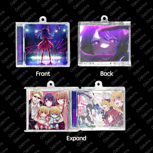YOASOBI「Idol」Mini Album NFCミニアルバムキーホルダー スマホタッチで音楽再生 推し活グッズ