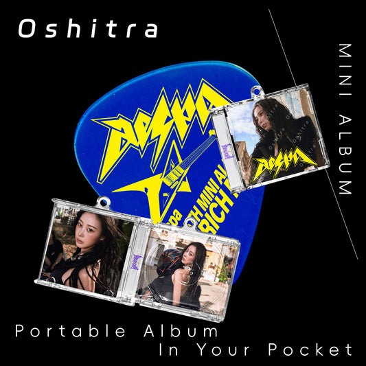 Aespa「Rich Man」Mini Album NFCミニアルバムキーホルダー スマホタッチで音楽再生 推し活グッズ