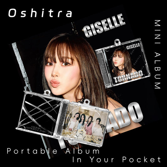 Aespa「Synksolo」Mini Album NFCミニアルバムキーホルダー スマホタッチで音楽再生 推し活グッズ