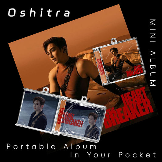 盧瀚霆 ANSONLO「Heartbreaker」Mini Album NFCミニアルバムキーホルダー スマホタッチで音楽再生 推し活グッズ
