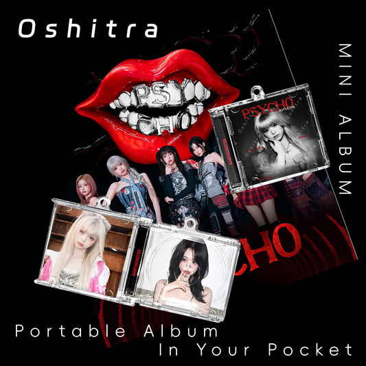 Babymonster「Psycho」Mini Album NFCミニアルバムキーホルダー スマホタッチで音楽再生 推し活グッズ