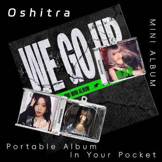 Babymonster「We Go Up」Mini Album NFCミニアルバムキーホルダー スマホタッチで音楽再生 推し活グッズ
