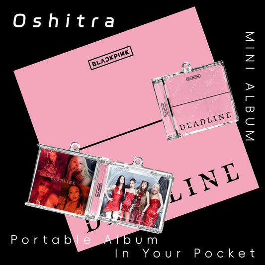 BlackPink「Deadline」Mini Album NFCミニアルバムキーホルダー スマホタッチで音楽再生 推し活グッズ