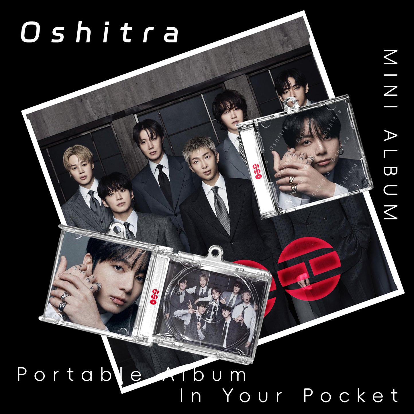 BTS「Arirang」Mini Album NFCミニアルバムキーホルダー スマホタッチで音楽再生 推し活グッズ