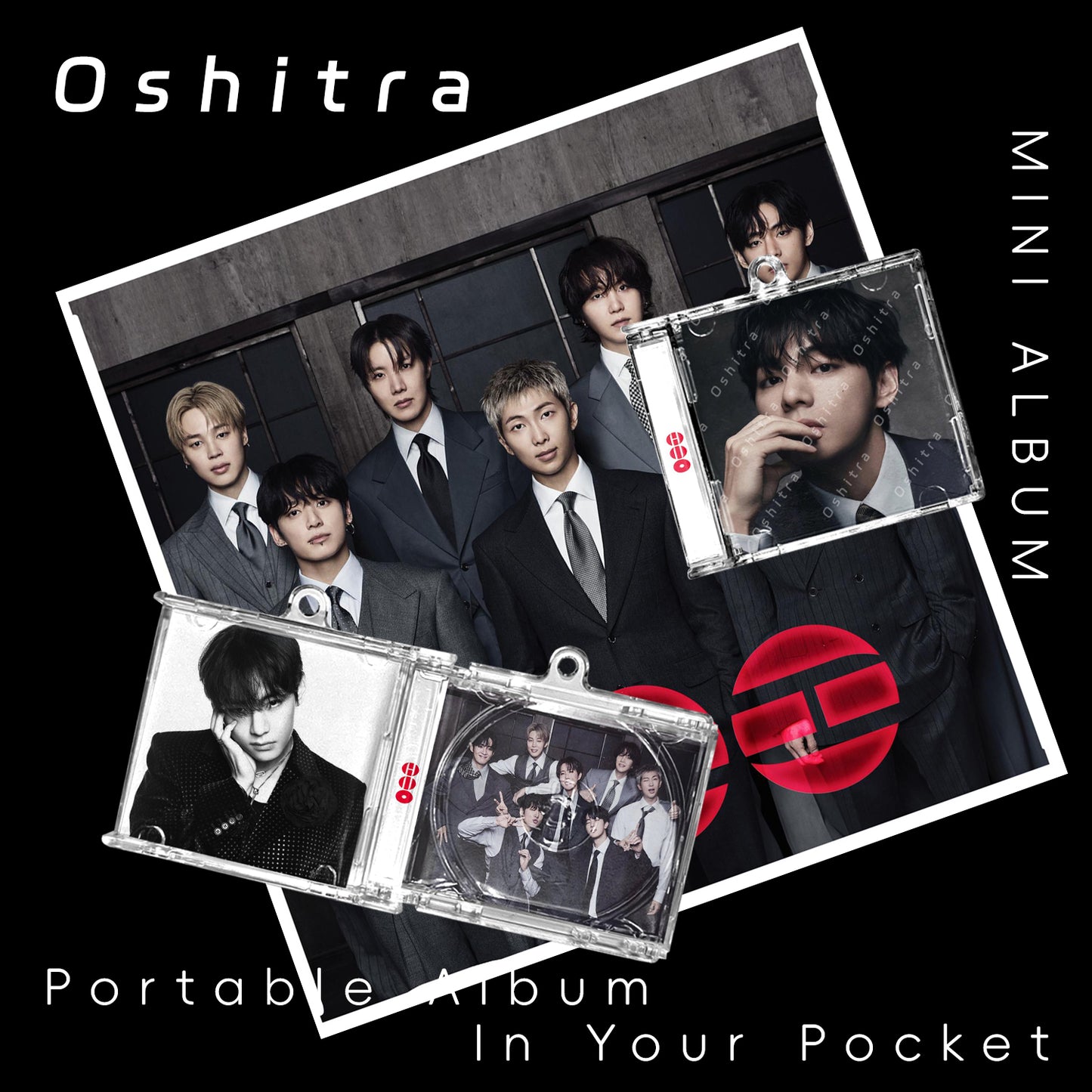 BTS「Arirang」Mini Album NFCミニアルバムキーホルダー スマホタッチで音楽再生 推し活グッズ