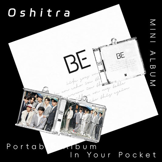 BTS「Be」Mini Album NFCミニアルバムキーホルダー スマホタッチで音楽再生 推し活グッズ