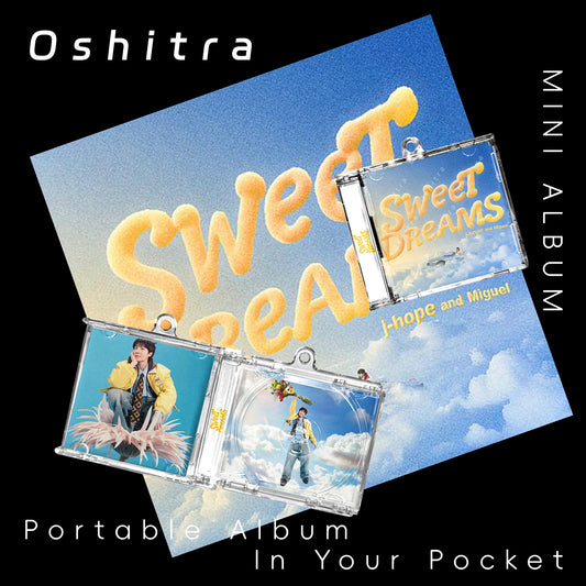 BTS「Sweet Dreams」Mini Album NFCミニアルバムキーホルダー スマホタッチで音楽再生 推し活グッズ