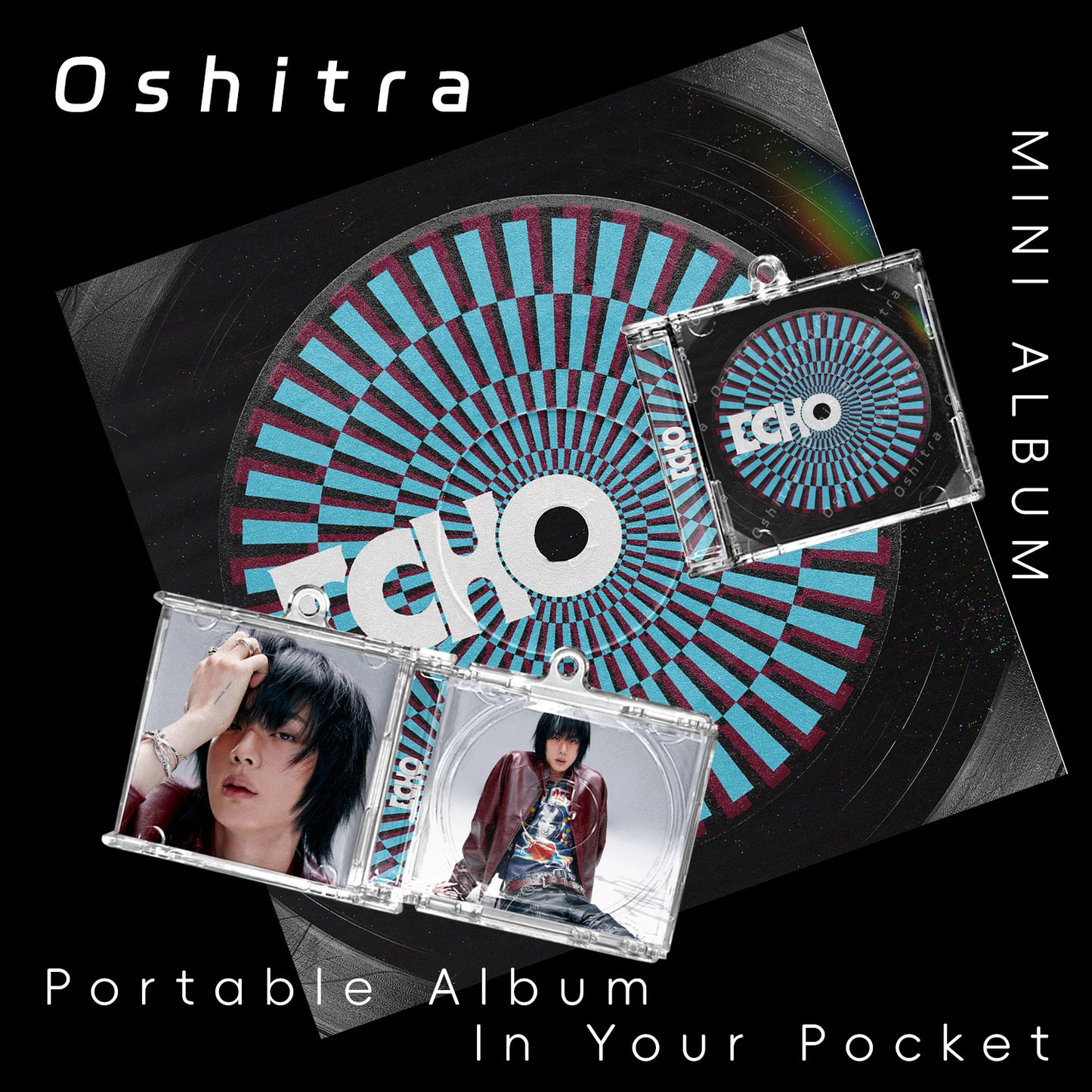 BTS「Echo」Mini Album NFCミニアルバムキーホルダー スマホタッチで音楽再生 推し活グッズ