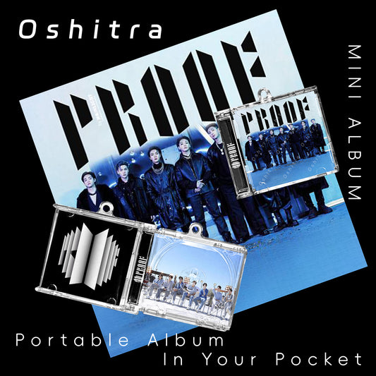 BTS「Proof」Mini Album NFCミニアルバムキーホルダー スマホタッチで音楽再生 推し活グッズ