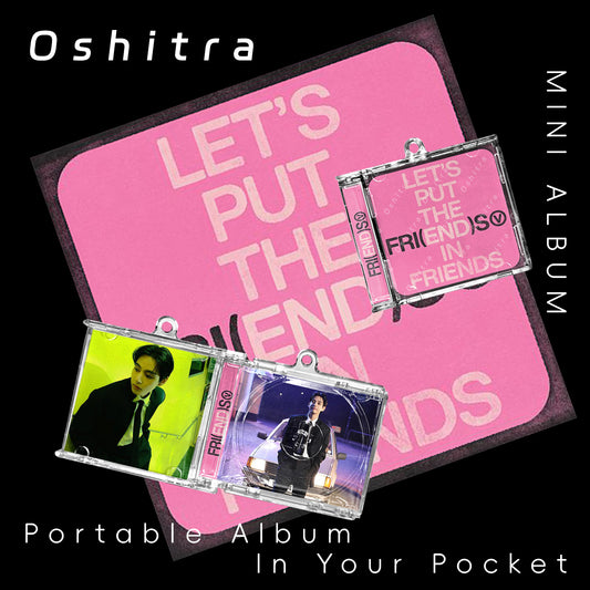 BTS「Friends」Mini Album NFCミニアルバムキーホルダー スマホタッチで音楽再生 推し活グッズ