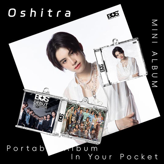 Bus「White」Mini Album NFCミニアルバムキーホルダー スマホタッチで音楽再生 推し活グッズ