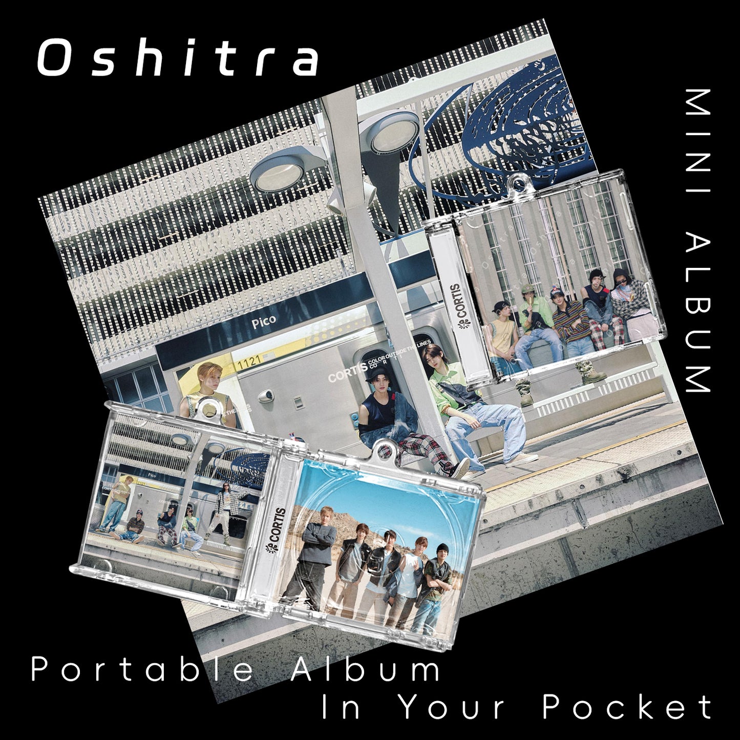 CORTIS「What You Want」Mini Album NFCミニアルバムキーホルダー スマホタッチで音楽再生 推し活グッズ