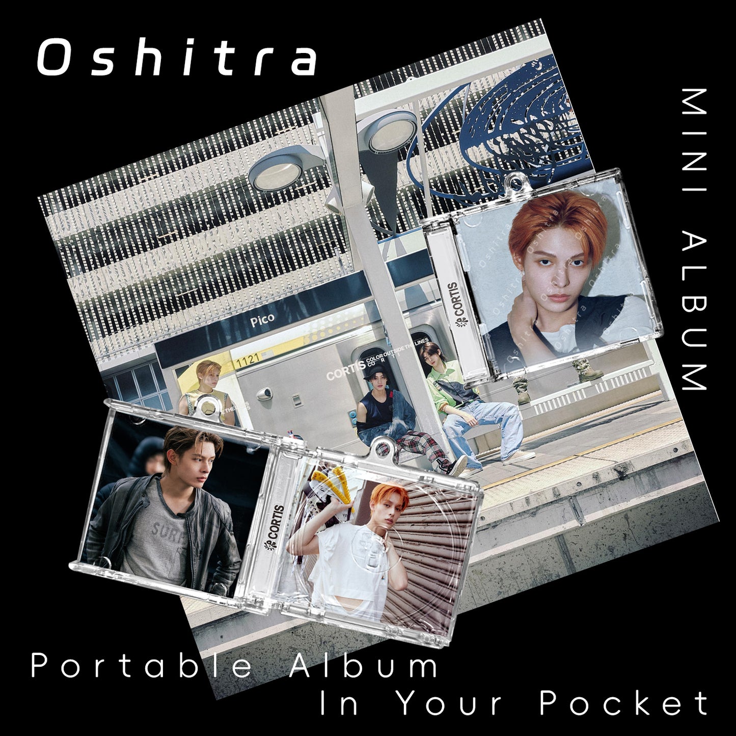 CORTIS「What You Want」Mini Album NFCミニアルバムキーホルダー スマホタッチで音楽再生 推し活グッズ