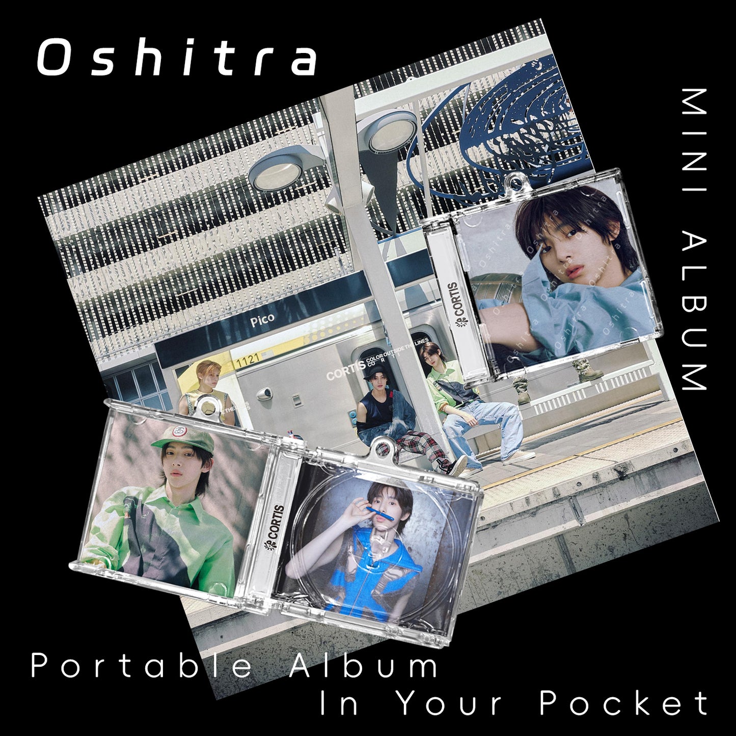CORTIS「What You Want」Mini Album NFCミニアルバムキーホルダー スマホタッチで音楽再生 推し活グッズ