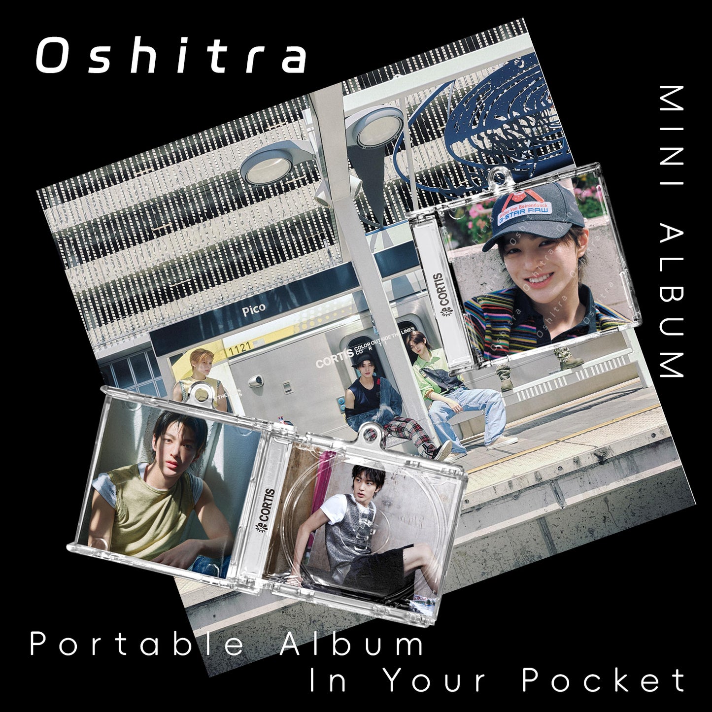 CORTIS「What You Want」Mini Album NFCミニアルバムキーホルダー スマホタッチで音楽再生 推し活グッズ