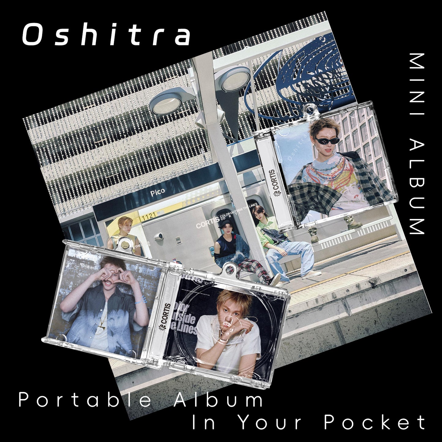 CORTIS「What You Want」Mini Album NFCミニアルバムキーホルダー スマホタッチで音楽再生 推し活グッズ