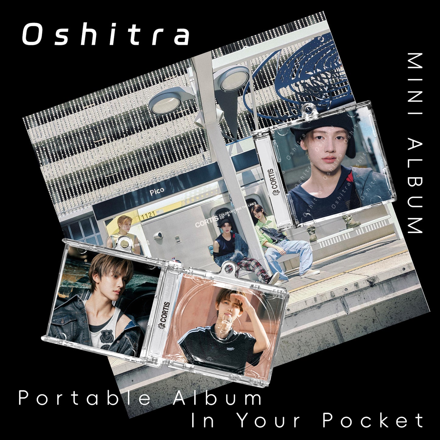 CORTIS「What You Want」Mini Album NFCミニアルバムキーホルダー スマホタッチで音楽再生 推し活グッズ