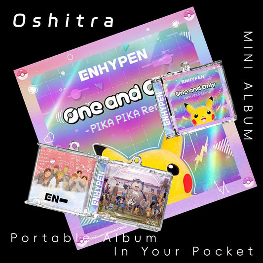ENHYPEN「One And Only」Mini Album NFCミニアルバムキーホルダー スマホタッチで音楽再生 推し活グッズ