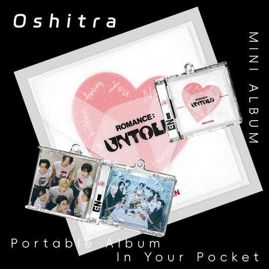 ENHYPEN「Romance Untold」Mini Album NFCミニアルバムキーホルダー スマホタッチで音楽再生 推し活グッズ