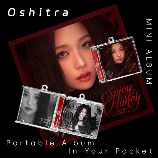 ESTHER「Spicy Honey」Mini Album NFCミニアルバムキーホルダー スマホタッチで音楽再生 推し活グッズ