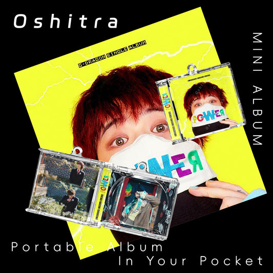 G-Dragon「Power」Mini Album NFCミニアルバムキーホルダー スマホタッチで音楽再生 推し活グッズ