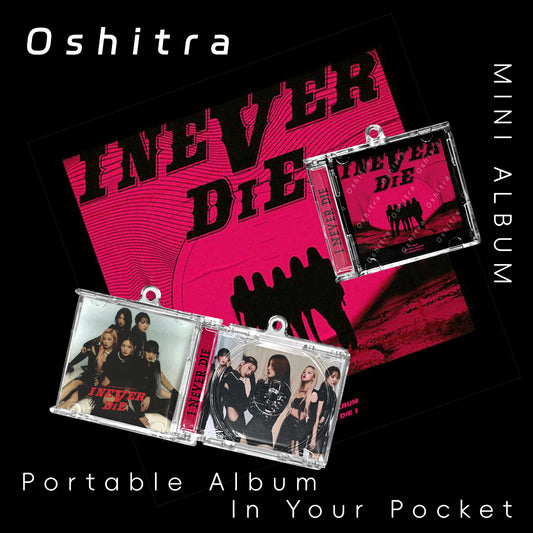 I-DLE「Ineverdie」Mini Album NFCミニアルバムキーホルダー スマホタッチで音楽再生 推し活グッズ