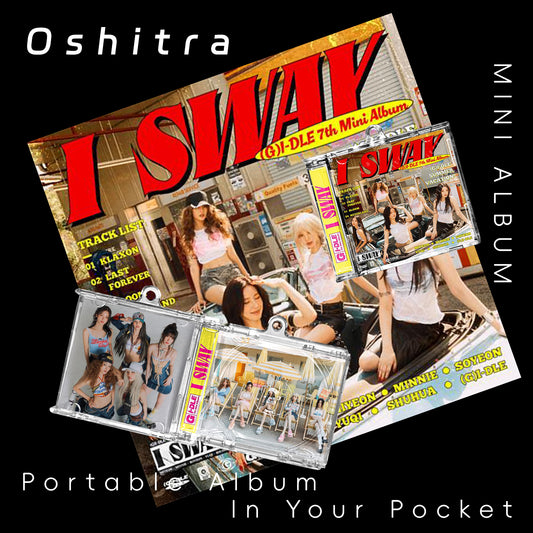 I-DLE「I Sway」Mini Album NFCミニアルバムキーホルダー スマホタッチで音楽再生 推し活グッズ