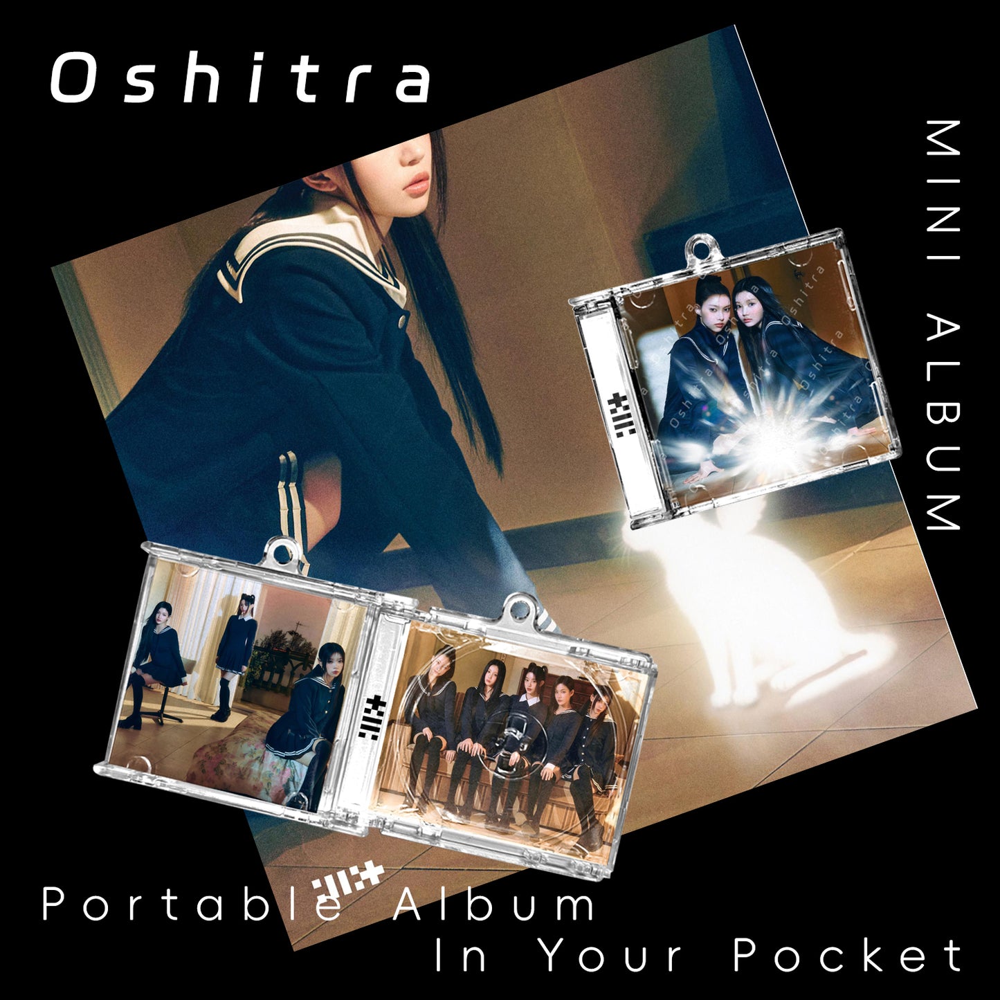 ILLIT「Bomb」Mini Album NFCミニアルバムキーホルダー スマホタッチで音楽再生 推し活グッズ