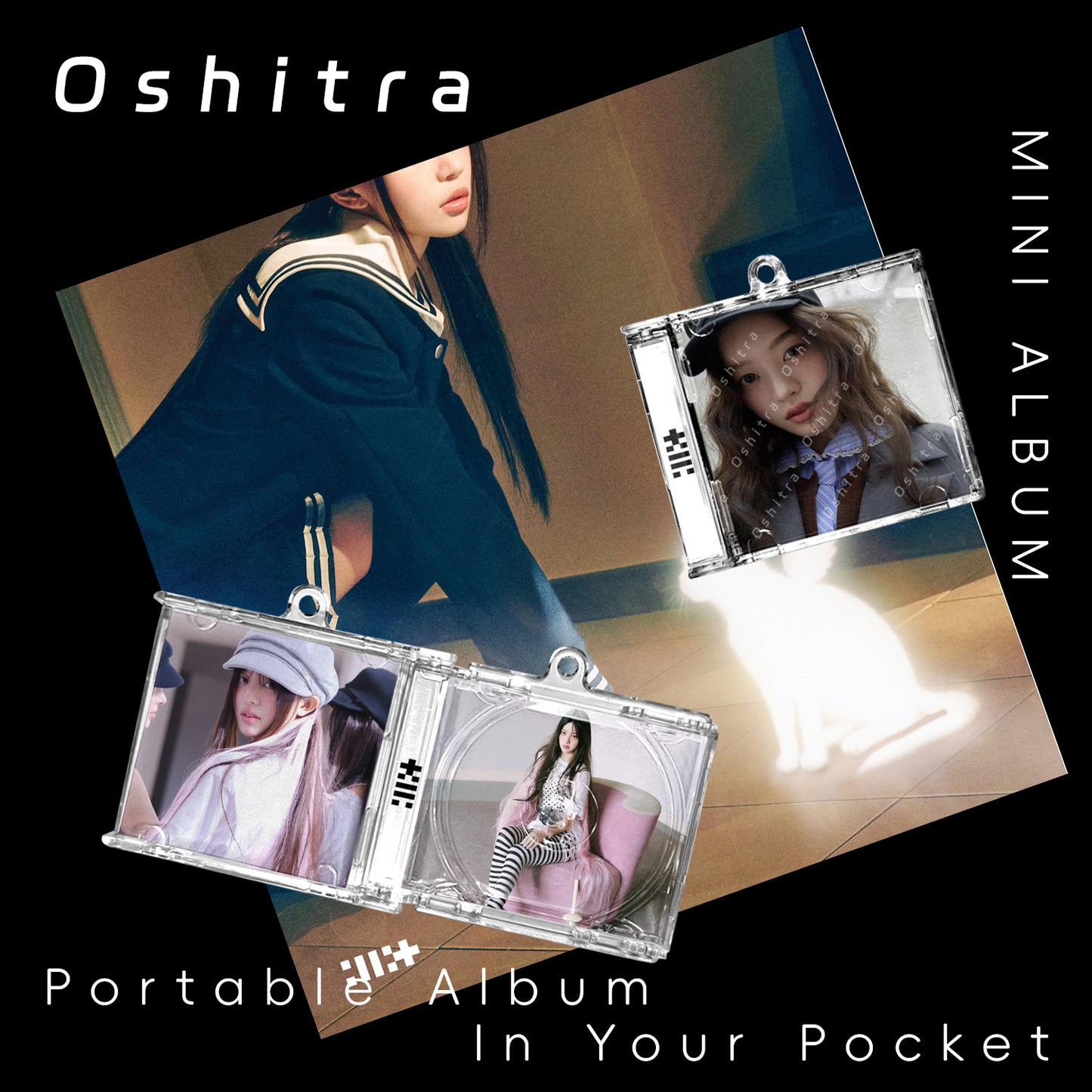 ILLIT「Bomb」Mini Album NFCミニアルバムキーホルダー スマホタッチで音楽再生 推し活グッズ
