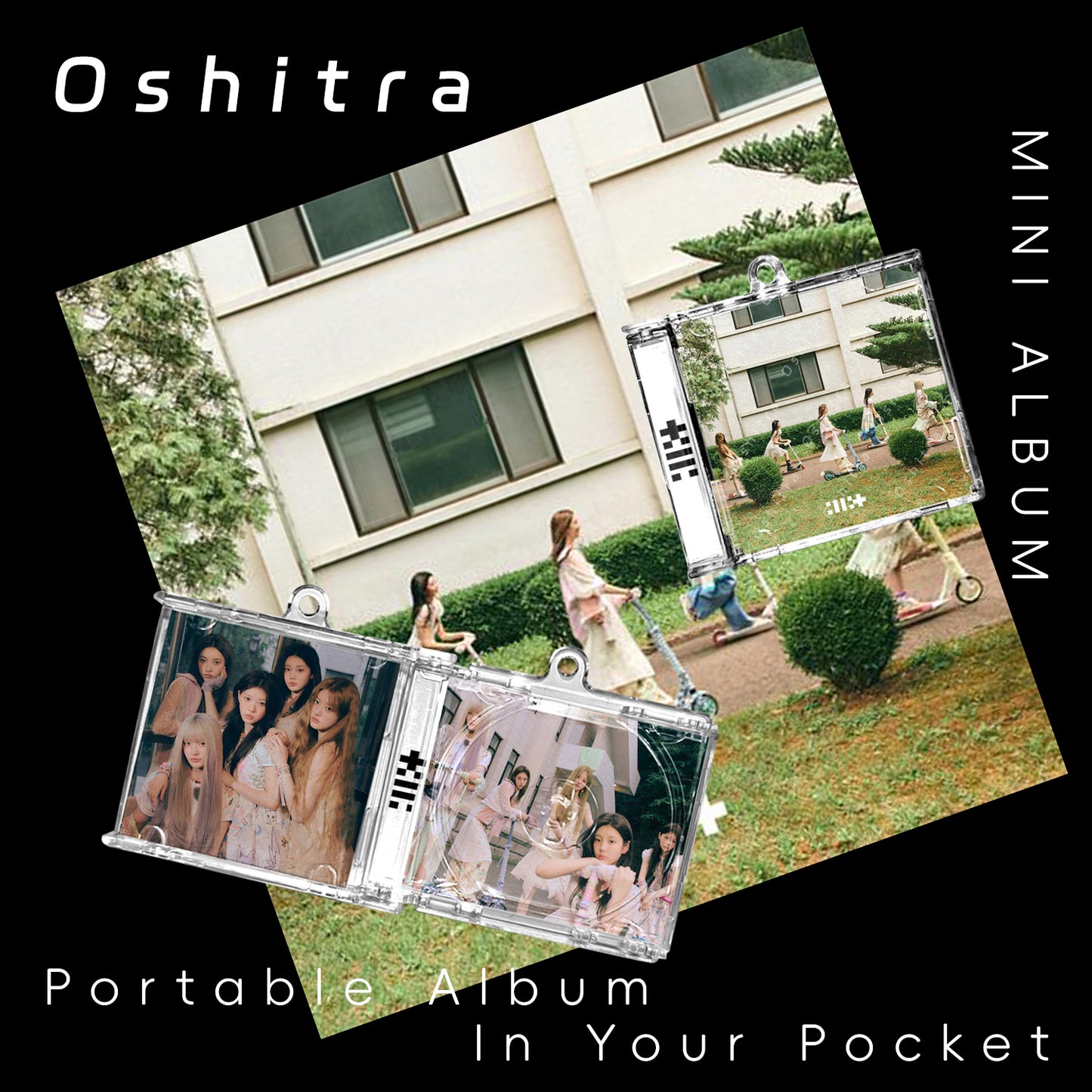 ILLIT「I Will Like You」Mini Album NFCミニアルバムキーホルダー スマホタッチで音楽再生 推し活グッズ