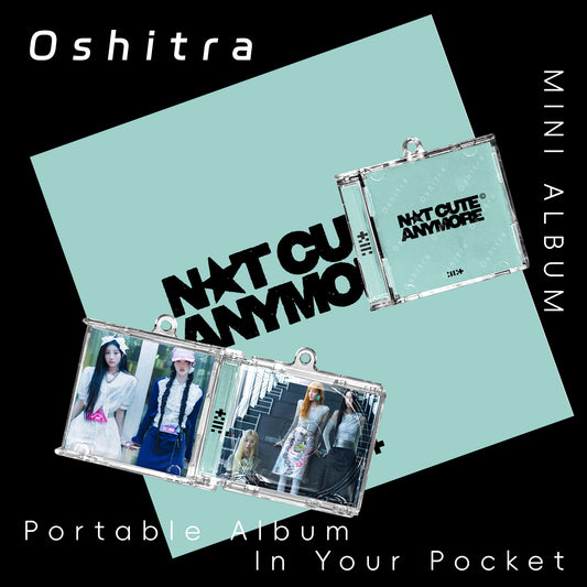 ILLIT「Not Cute Anymore」Mini Album NFCミニアルバムキーホルダー スマホタッチで音楽再生 推し活グッズ