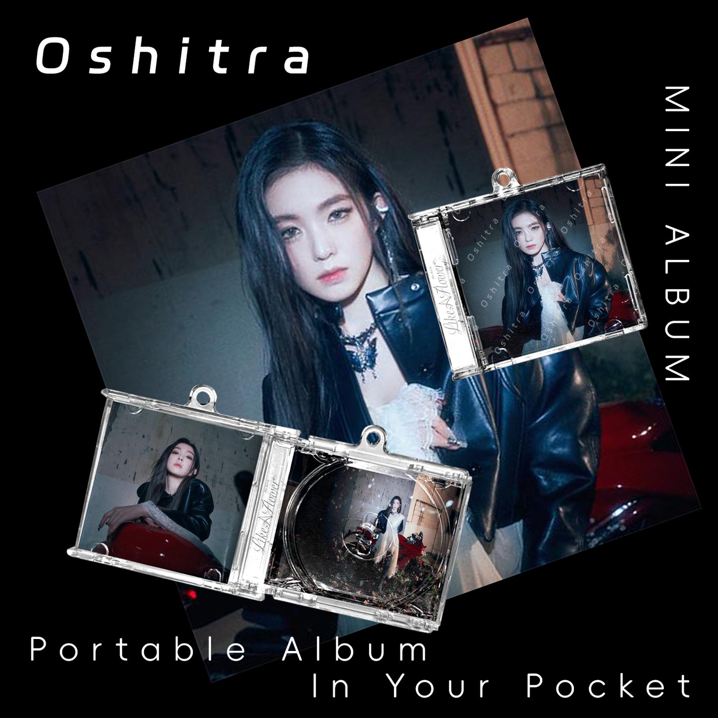 IRENE「Liek A Flower」Mini Album NFCミニアルバムキーホルダー スマホタッチで音楽再生 推し活グッズ