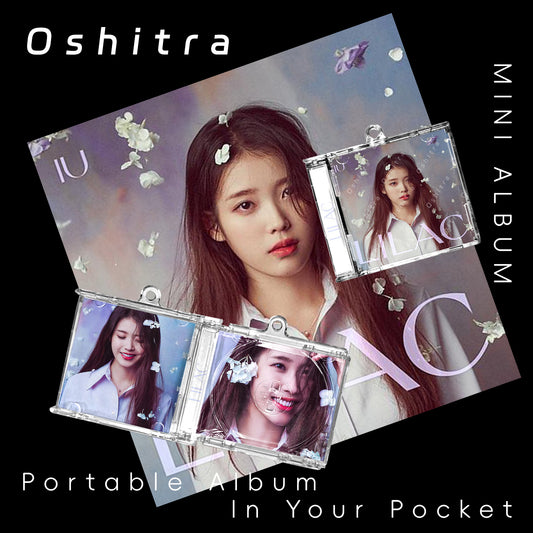 IU「Lilac」Mini Album NFCミニアルバムキーホルダー スマホタッチで音楽再生 推し活グッズ